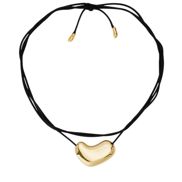 8 Other Reasons Rope Necklace in Gold One Size New Womens Chocker - Picture 1 of 6
